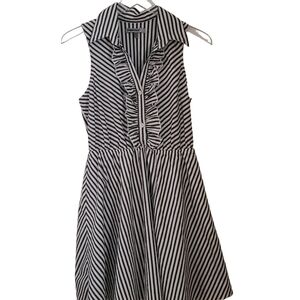 Bailey Blue Black and White Dress